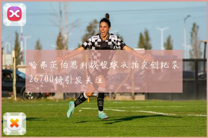 哈弗茨伯恩利战役球衣拍卖创纪录26700镑引发关注